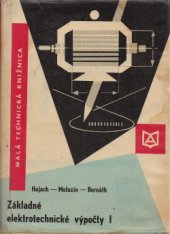 kniha Základné elektrotechnické výpočty I., SVTL 1966