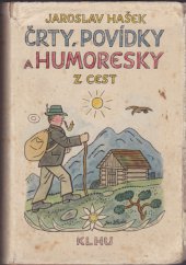 kniha Črty, povídky a humoresky z cest, SNKLHU  1955