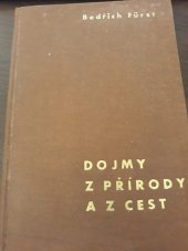 kniha Dojmy z přírody a z cest, Petr Frank 1940