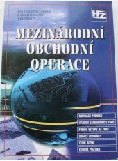 kniha Mezinárodní obchodní operace, HZ 1998