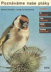 kniha Poznáváme naše ptáky podle zbarvení, velikosti, zpěvu, prostředí, SPN 1972