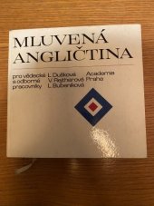 kniha Mluvená angličtina pro vědecké a odborné pracovníky, Academia 1970