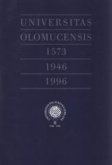 kniha Universitas Olomucensis 1573-1946-1996 [katalog výstavy], Olomouc 12. září - 6. října 1996, Muzeum umění 1996