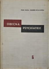 kniha Obecná psychiatrie [celost. vysokoškolská učebnice], SZdN 1959
