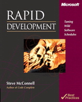 kniha Rapid Development, Microsoft Press 1996
