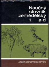 kniha Naučný slovník zemědělský 1. - A-D, Státní zemědělské nakladatelství 1966