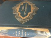 kniha Dcera Piccolominiho 1. Historicko-romantický obraz, Vladimír Orel 1930