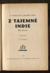 kniha Z tajemné Indie (Pan Isaacs), B. Procházka 1927