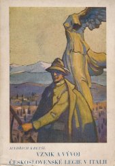 kniha Vznik a vývoj československé legie v Italii, s.n. 1928