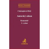 kniha Autorský zákon Komentář 5. vydání, C.H.Beck 2017