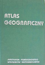 kniha Atlas geograficzny, Państwowe przedsiębiorstwo wydaw.kartograficznych 1980