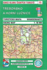 kniha Třeboňsko a horní Lužnice Turistická mapa., Klub českých turistů (1990-) 1992