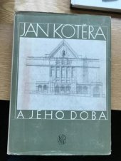 kniha Jan Kotěra a jeho doba Monografie, SNKLHU  1958