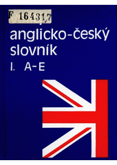 kniha Velký anglicko-český slovník I. - A-E - English-Czech Dictionary, Academia 1991