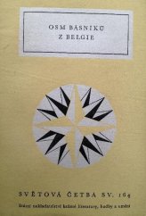 kniha Osm básníků z Belgie výbor z belgické poesie francouzského jazyka, Státní nakladatelství krásné literatury, hudby a umění 1958