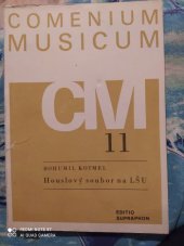 kniha Houslový soubor na LŠU [Lidová škola umění] Metodické stati, Supraphon 1974