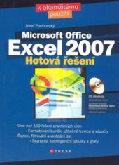 kniha Microsoft Excel 2007 hotová řešení, CPress 2008