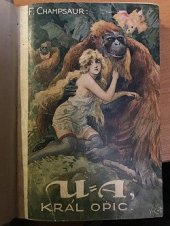 kniha U-A, král opic román, Borský a Šulc 1924