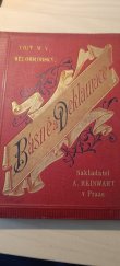 kniha Básně a deklamace Vojt. M.V. Bělohrobského, A. Reinwart 1883