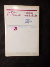 kniha Lékařská terminologie Učebnice pro lék. fakulty, Avicenum 1972