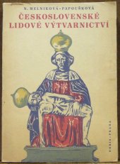 kniha Československé lidové výtvarnictví, Orbis 1948