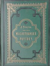 kniha Povídky malostranské, Ed. Valečka 1885