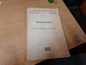 kniha Elektroakustika Určeno pro posl. elektrotechn. fak., SNTL 1970