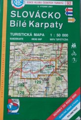 kniha Slovácko - Bílé Karpaty turistická mapa 1:50 000, Klub českých turistů 2001