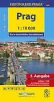 kniha Prag - Karte touristicher Attraktionen, Kartografie 2016