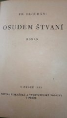 kniha Osudem štvaní román, Novina 1933