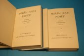 kniha Maršál Foch: Paměti 2. díl Příspěvek k dějinám války 1914-1918, Vladimír Orel 1931