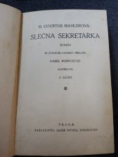 kniha Slečna sekretářka Román, Alois Hynek 1927