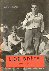 kniha Lidé, bděte! výb. z díla, SNDK 1951