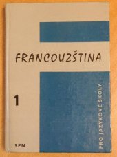 kniha Francouzština pro jazykové školy, SPN 1986