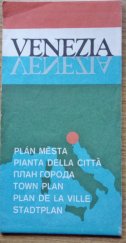kniha Venezia plán města, Geodetický a kartografický podnik 1990