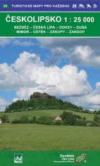 kniha Českolipsko 1 : 25 000 Bezděz - Česká Lípa - Doksy - Dubá - Mimoň - Úštěk - Zákupy - Žandov, Geodézie On Line 2013