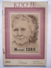 kniha Madame Curie, Orbis 1949
