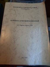 kniha Kapitoly z neuropsychologie, Masarykova univerzita 1994