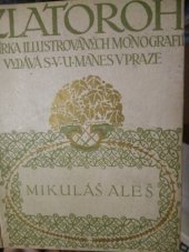 kniha Zlatoroh Mikuláš Aleš, Mánes 1924