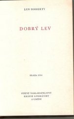 kniha Dobrý lev, SNKLU 1964