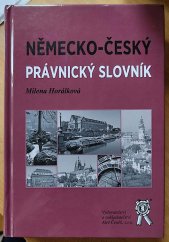 kniha Německo-český právnický slovník, Aleš Čeněk 2017