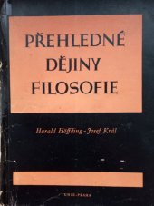 kniha Přehledné dějiny filosofie, Česká grafická Unie 1947