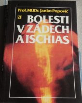 kniha Bolesti v zádech a ischias, Avicenum 1989