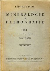 kniha Mineralogie a petrografie. Díl I, Nová škola 1948