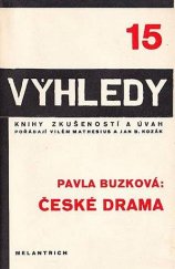 kniha České drama, Melantrich 1932