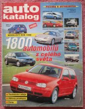 kniha Autokatalog modelový rok 1998, Motorpress 1997
