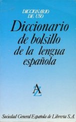 kniha Diccionario de bolsillo de la lengua espanola Libro, SGEL 1988