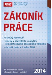 kniha Zákoník práce 2014 (sešitové vydání), Anag 2013