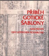 kniha Příběh gotické šablony = Geschichte der gotischen Schablone, Gema Art 1997
