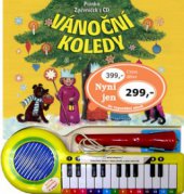 kniha Vánoční koledy pianko, zpěvníček s CD, Ottovo nakladatelství 2009